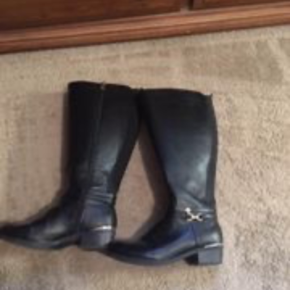 Liz Claiborne  Black  Boots